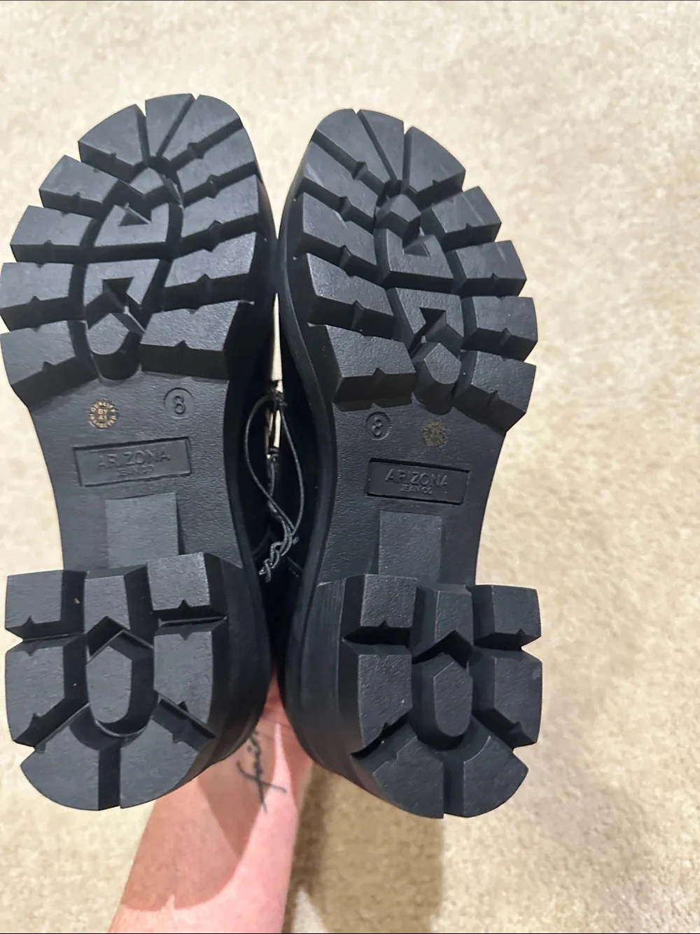 Arizona Jean Company Black Mary Jane Platform Flats with Buckle